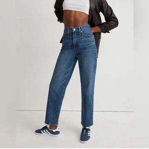 Madewell Perfect Vintage Straight Jean in Mayfield Wash, NG251 Size 28